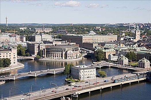 斯德哥尔摩,宫殿,议会