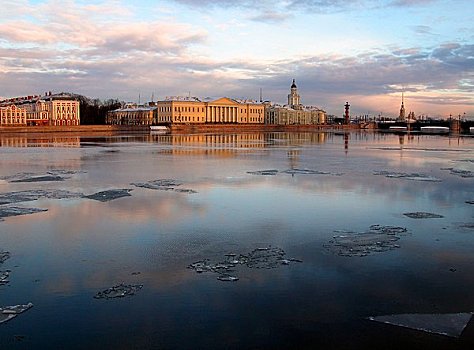 涅瓦河,圣彼得堡,俄罗斯