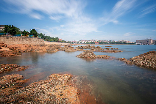 青岛湾城市风光