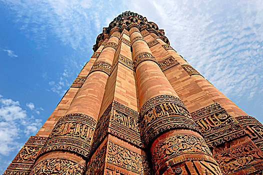印度,德里,尖塔,12世纪
