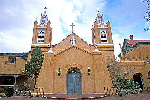 圣费利佩,教堂,阿布奎基,新墨西哥,美国