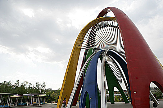 秦皇岛体育公园雕塑