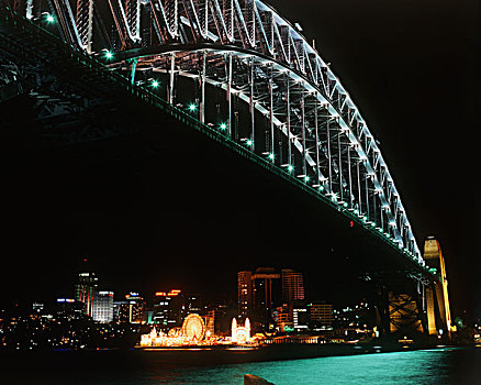 澳大利亚,悉尼,新南威尔士,公园,夜晚,大幅,尺寸