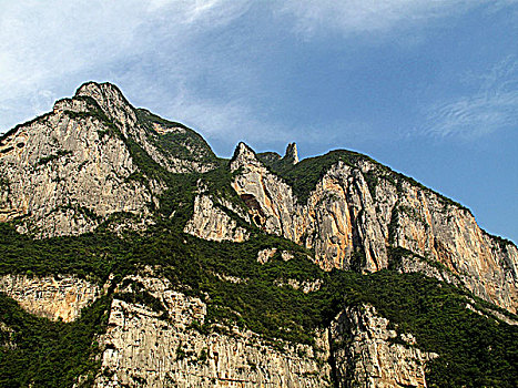 长江三峡神女峰