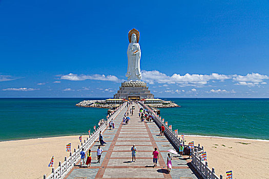 三亚南山寺风光