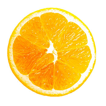 新鲜的水果橙子特写