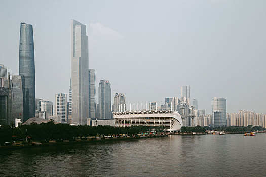 现代城市建筑群