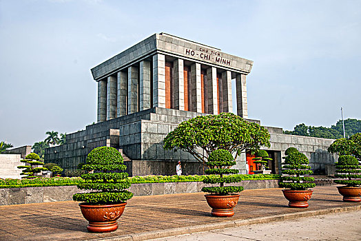 越南河内胡志明纪念堂