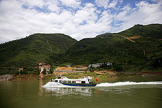 重庆巫山大宁河小三峡双龙镇水域