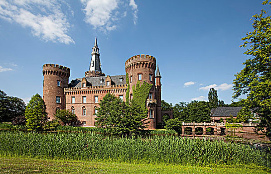 城堡,现代艺术博物馆,北莱茵威斯特伐利亚,德国,欧洲