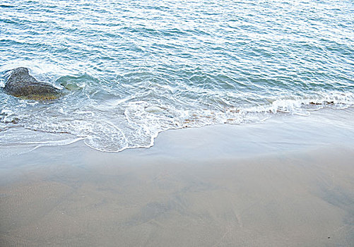 波浪,海洋,沙滩