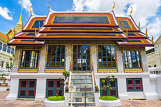 大皇宫,复杂,曼谷,泰国,亚洲