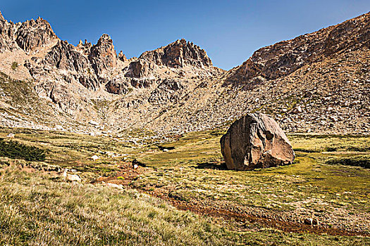 风景,漂石,山谷,纳韦尔瓦皮,国家公园,里奥内格罗,阿根廷