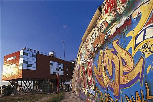 柏林墙,涂鸦,柏林,德国,欧洲
