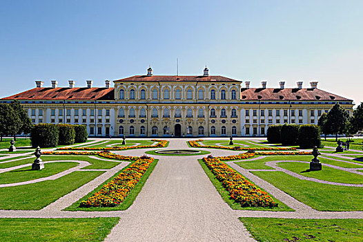 新,施莱斯海姆宫,宫殿,慕尼黑,上巴伐利亚,巴伐利亚,德国,欧洲