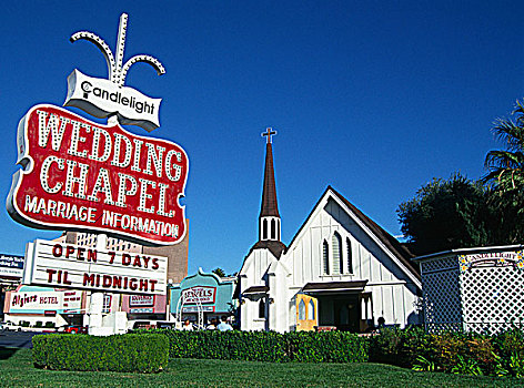 拉斯维加斯,结婚教堂