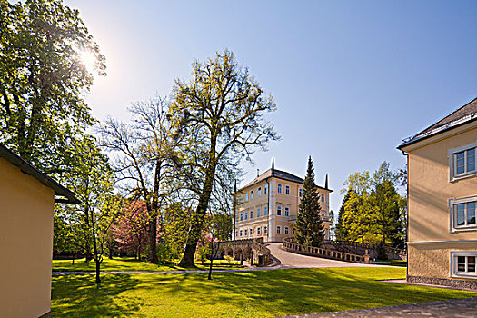 城堡,萨尔茨堡,奥地利