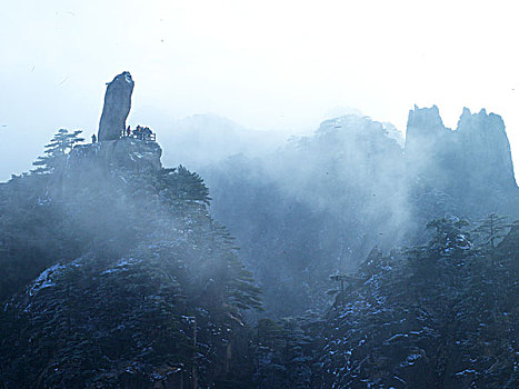 安徽,黄山,云海,雪景,日出,日落,早霞,晚霞