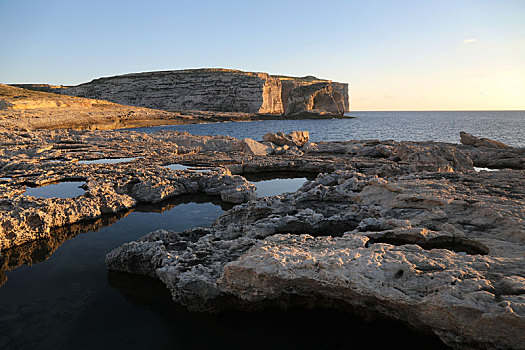 马耳他,海岸线,地中海