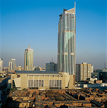 天津第一高楼信达广场