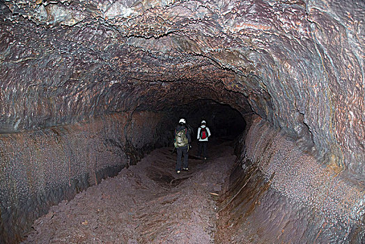 冰岛,火山岩,洞穴,雷克雅奈斯,冰柱,观光,人