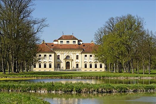 城堡,施莱斯海姆宫,上巴伐利亚,德国