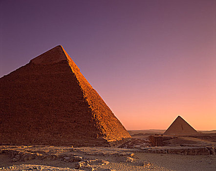 金字塔,卡夫拉,吉萨金字塔,开罗,埃及