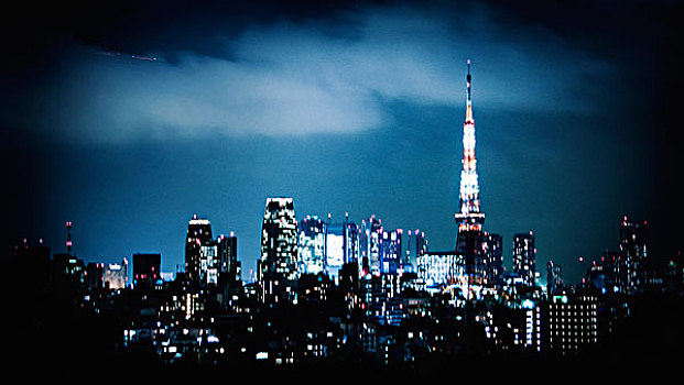 东京,夜晚