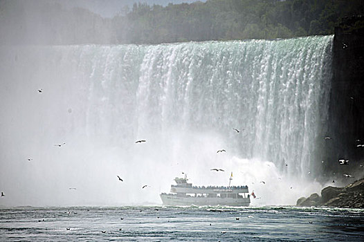 马蹄铁瀑布,尼亚加拉瀑布,安大略省,省,加拿大,北美