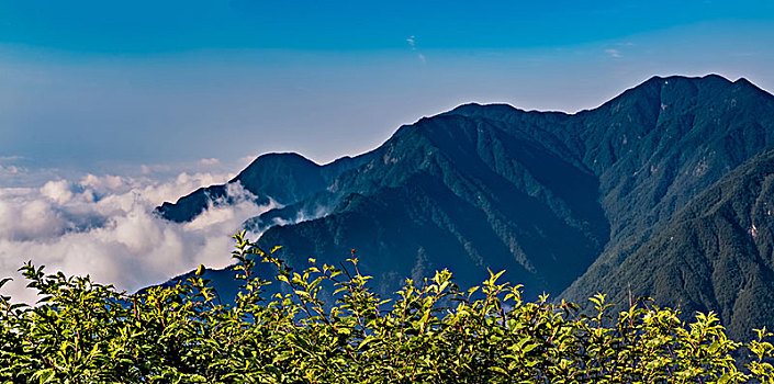 江西省九江市庐山含鄱口风景区自然景观