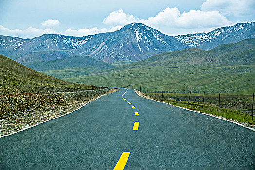 雪山草原公路