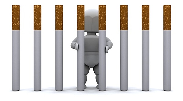 男人,香烟,监狱