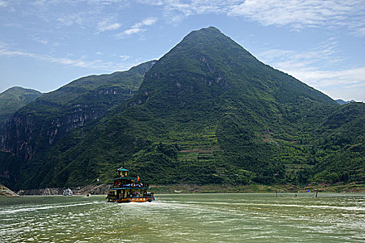 重庆巫山大宁河小三峡双龙镇水域