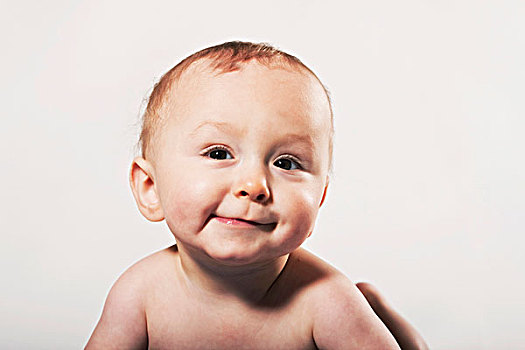 男婴,8个月,肖像