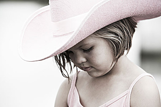 美国,德克萨斯,堡垒,价值,女孩,粉色,女牛仔,帽子