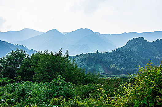 桂林山景秋色