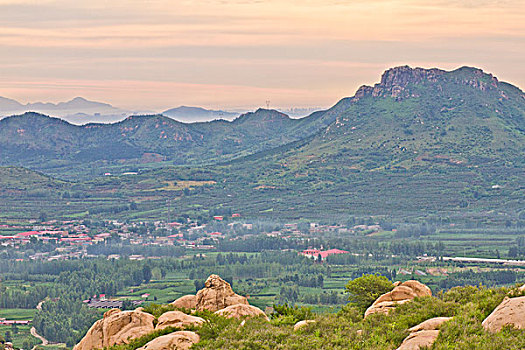 秦皇岛,石头,山村,山沟,村庄,青山绿水,原野,舒适