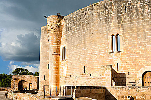 14世纪,贝尔弗古堡,帕尔马,马略卡岛,巴利阿里群岛,西班牙