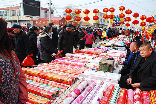 山东枣庄,赶年集,品年味