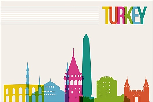 旅行,土耳其,目的地,地标建筑,天际线,背景