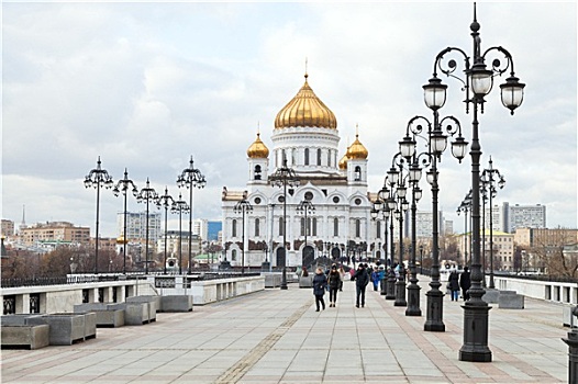 风景,大教堂,耶稣,莫斯科