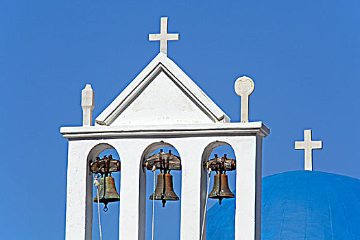 教堂,靠近,山,乡村,纳克索斯岛,基克拉迪群岛,爱琴海,希腊,欧洲