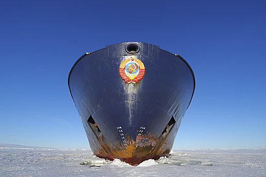 破冰船,雪丘岛,南极