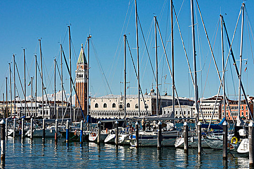 威尼斯,圣乔治奥,马焦雷湖,码头,风景,广场