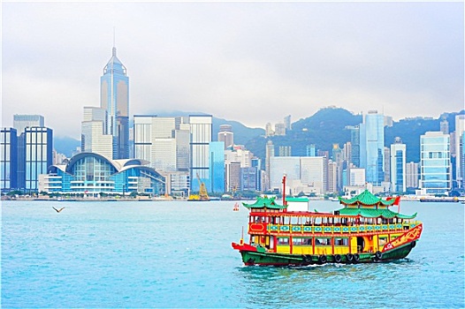中国人,渡船,香港