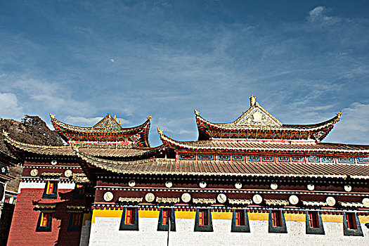 甘肃郎木寺寺院