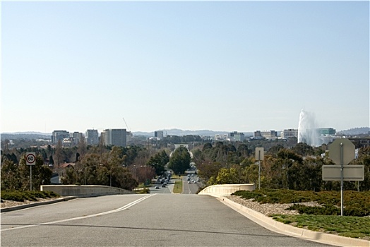 堪培拉,道路