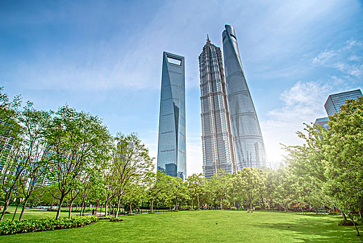 上海陆家嘴金融区商业大厦写字楼