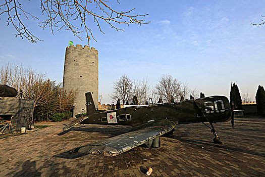 冉庄地道战遗址东展区,炮楼景区