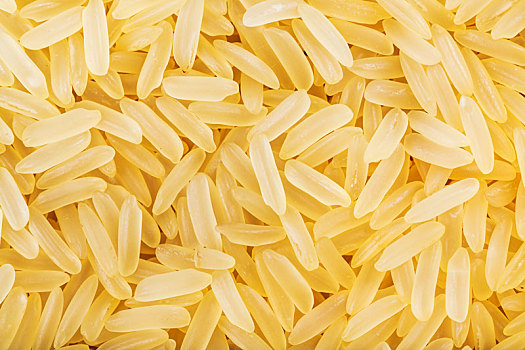 黄色,长,谷物,米饭,特写